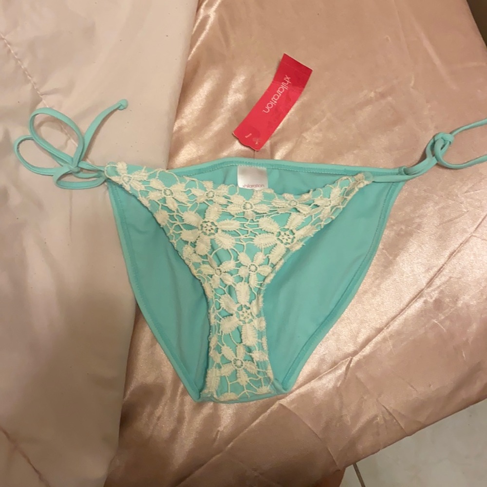 Mint blue Swimsuit Bottoms - Never worn